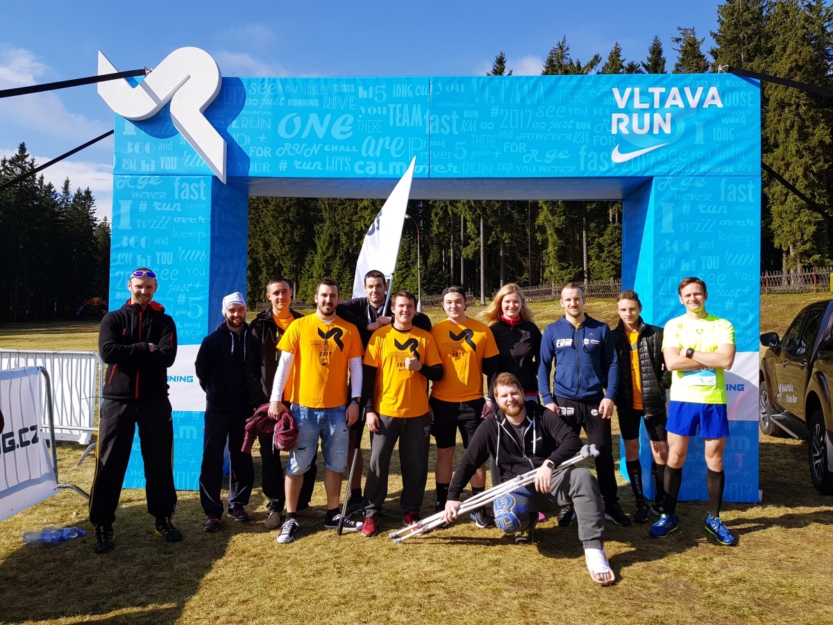 team building touch4it vltava run