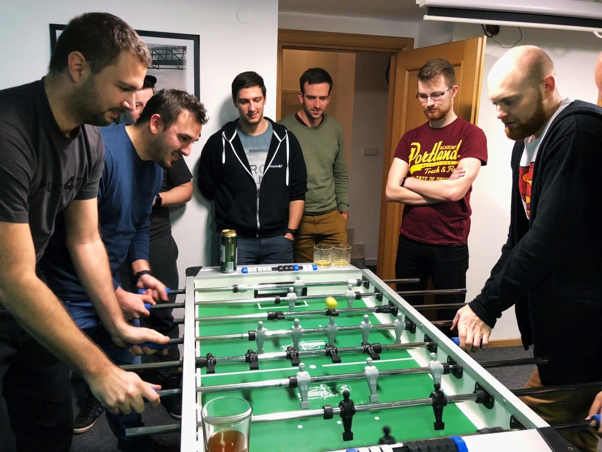 teambuildingy touch4it stolny futbal