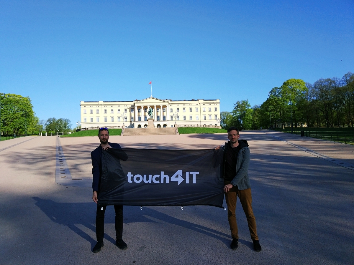 touch4it norway oslo The Royal Palace