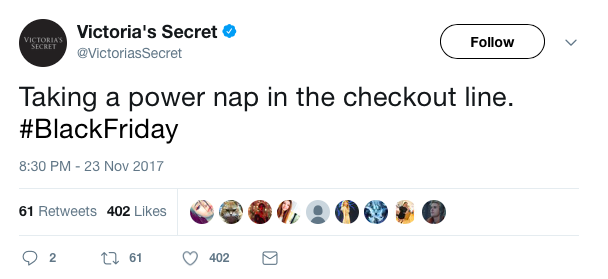 Black Friday Victoria secret