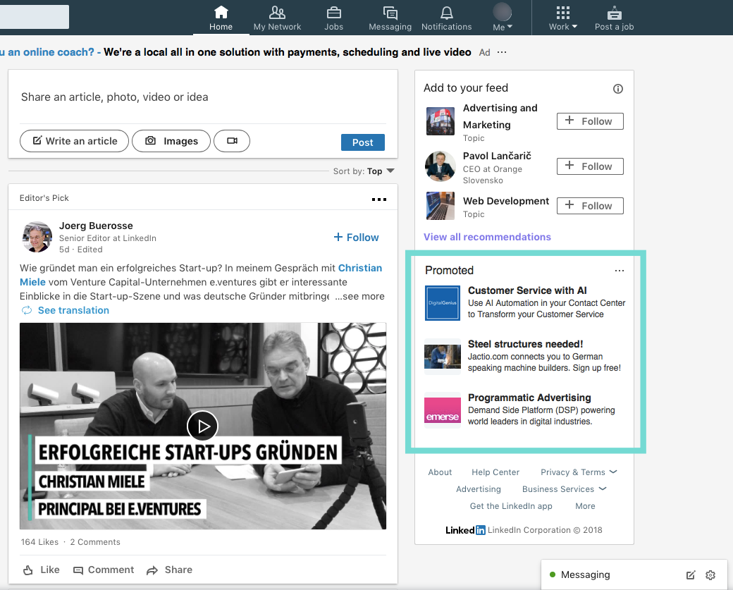 how to create linkedin campaign