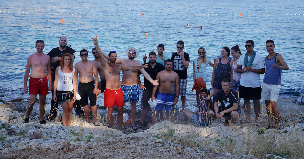 Teambuilding v Chorvátsku Touch4IT