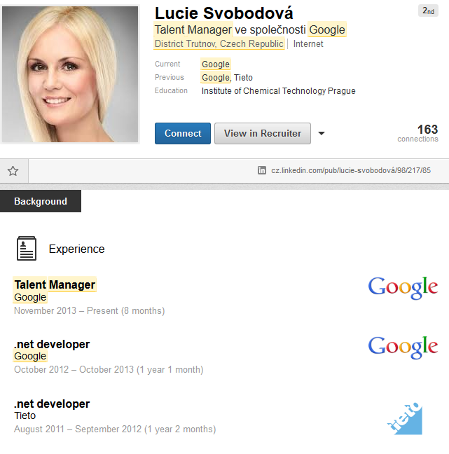 fake linkedin profile