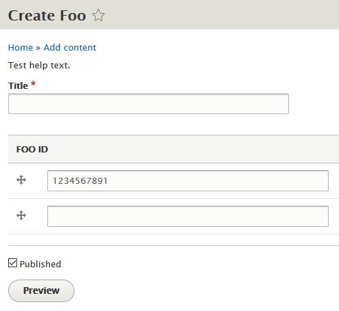 drupal 8 content type storage settings