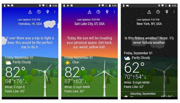 what the forecast app
