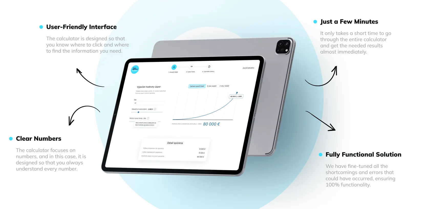 bezAgenta calculator developed by Touch4IT